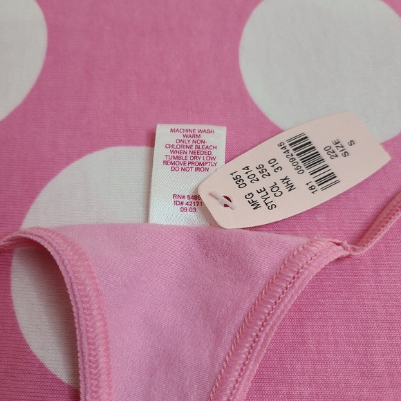 Rare VTG VS PINK Graphic Cotton Low Rise V-string Thong Panty Size Sm - Picture 5 of 5